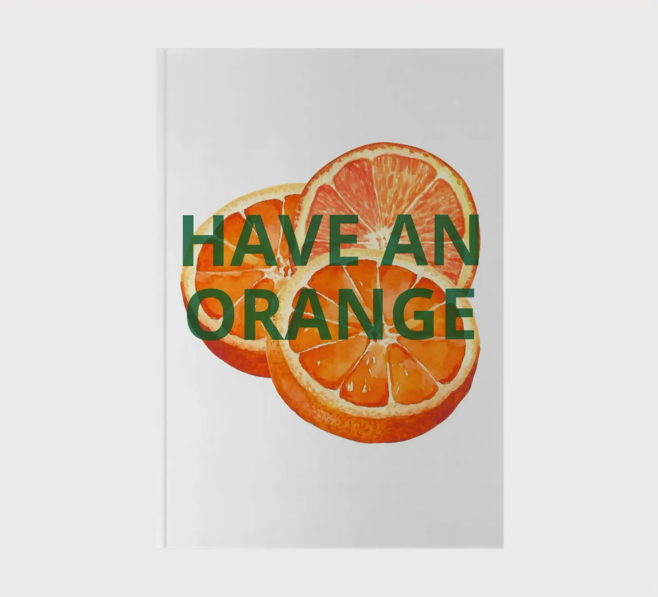 HAVE AN ORANGE notebook by ramosashop