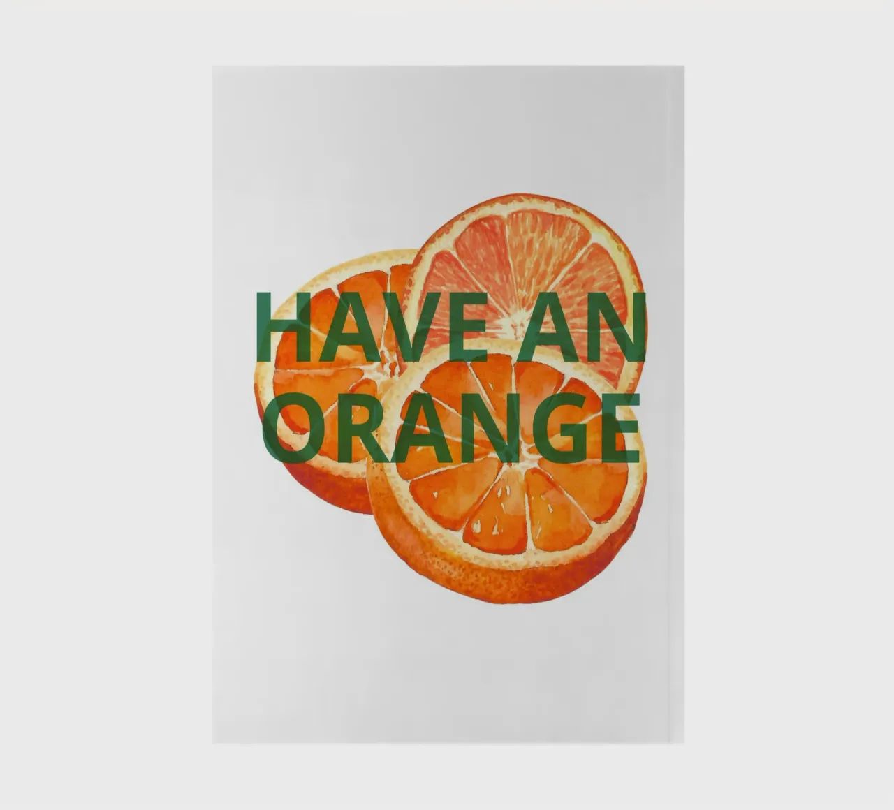 HAVE AN ORANGE notebook by ramosashop