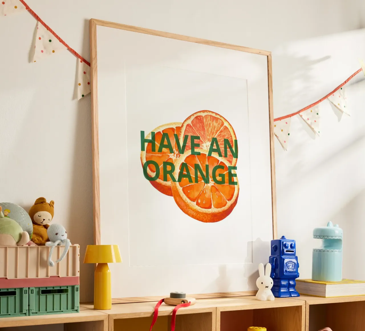 HAVE AN ORANGE carta hahnemühle da ramosashop