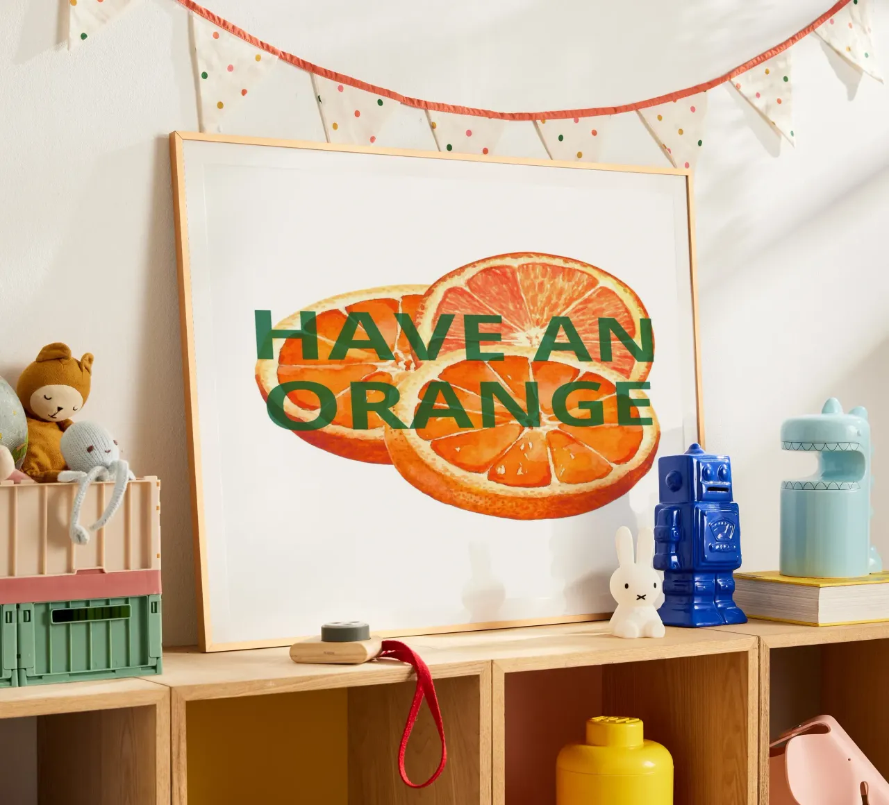 HAVE AN ORANGE carta hahnemühle da ramosashop