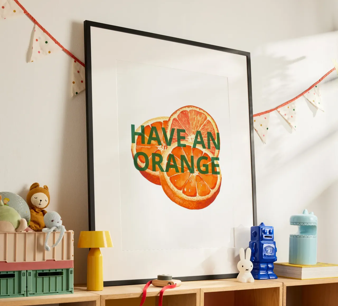 HAVE AN ORANGE carta hahnemühle da ramosashop