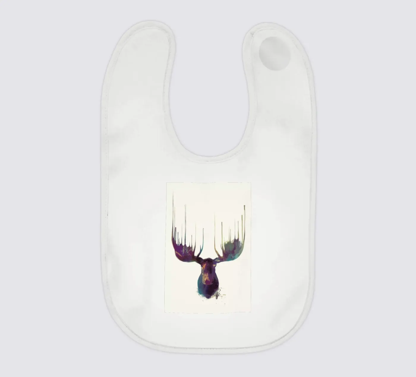 Moose Babylätzchen von Amy Hamilton