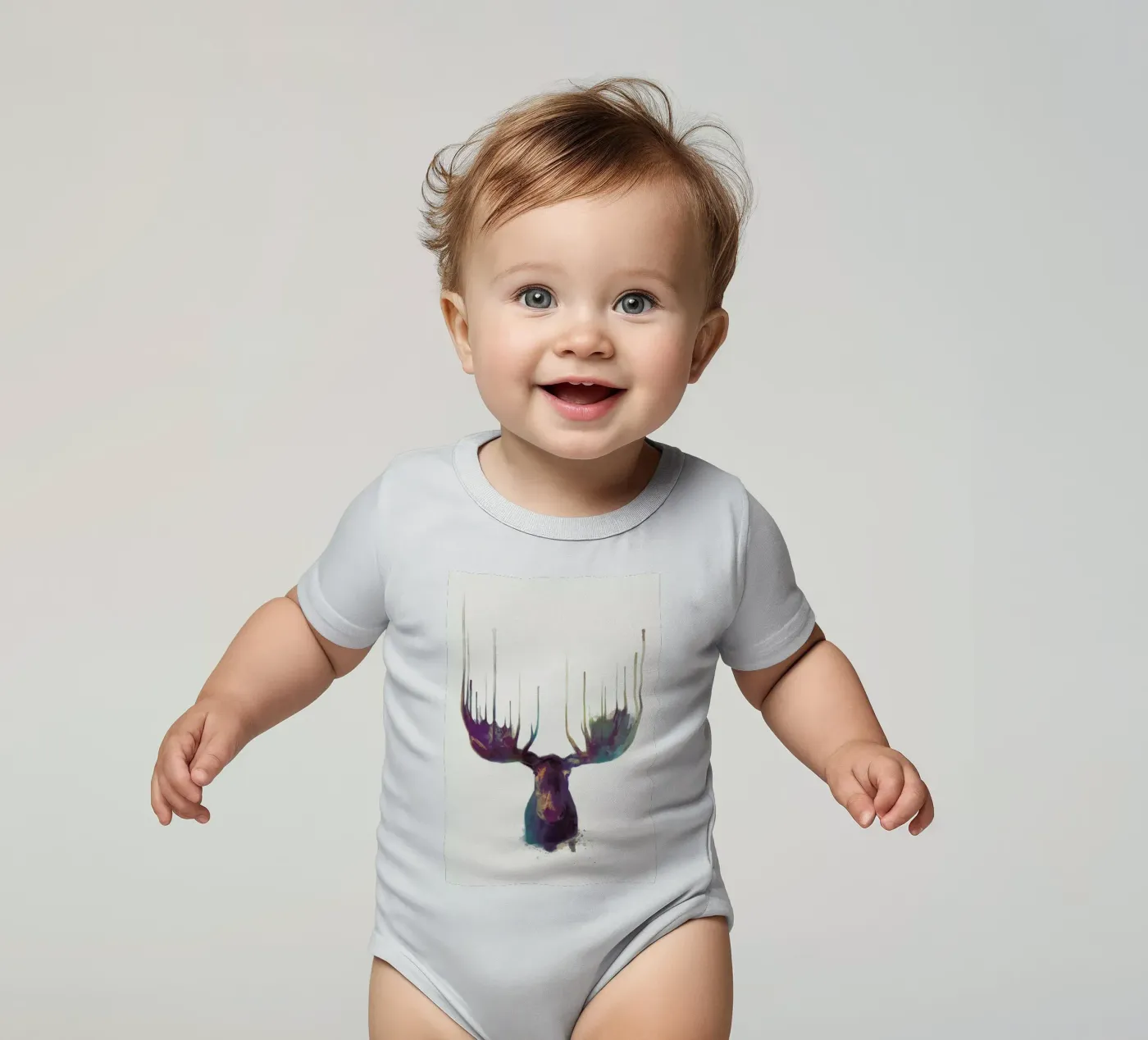 Moose body bébé de Amy Hamilton