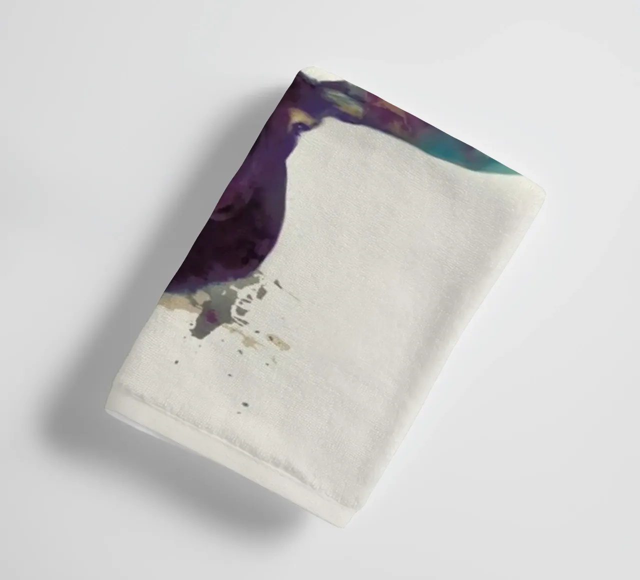 Moose badhanddoek van Amy Hamilton