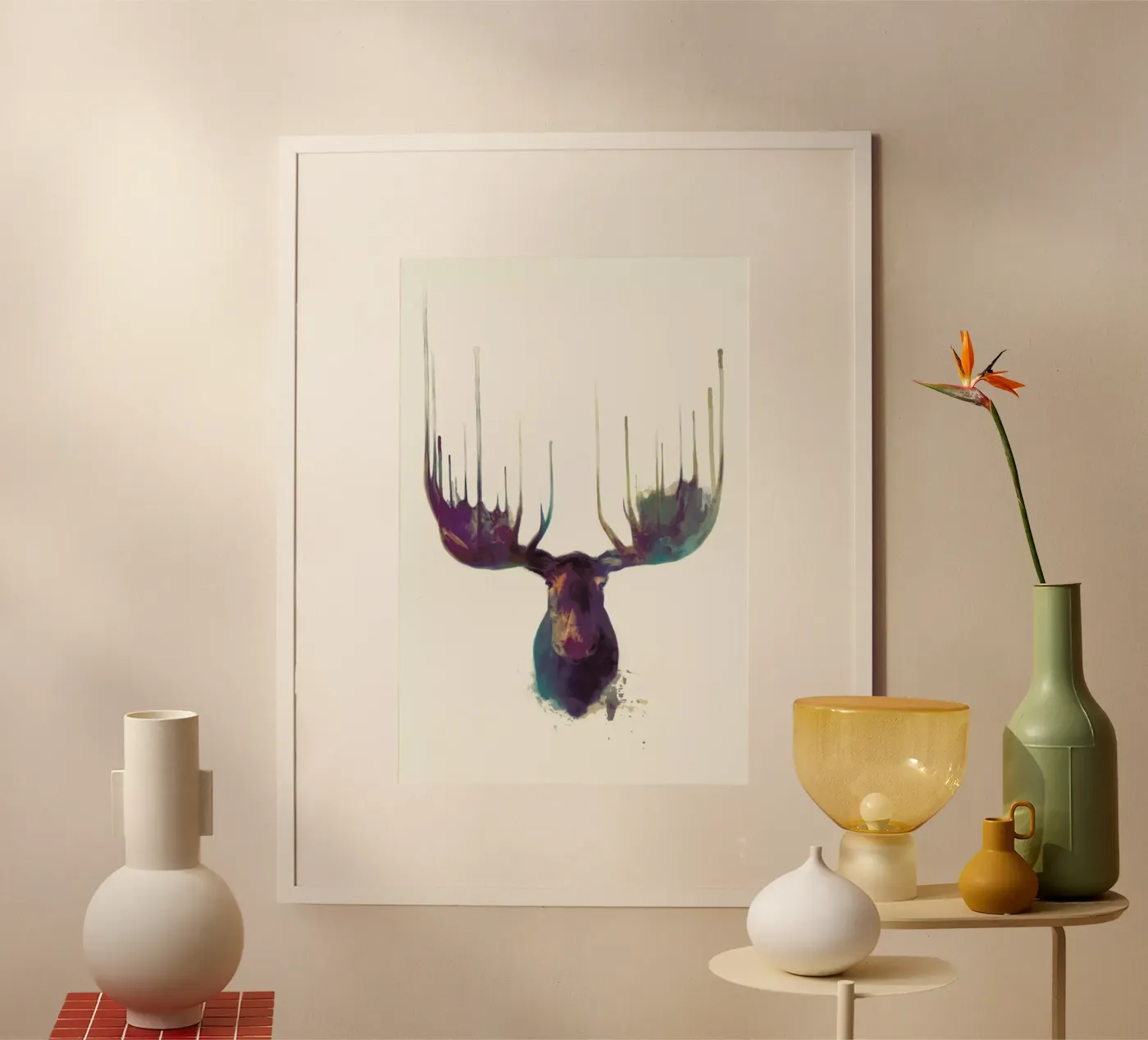 Moose poster de Amy Hamilton