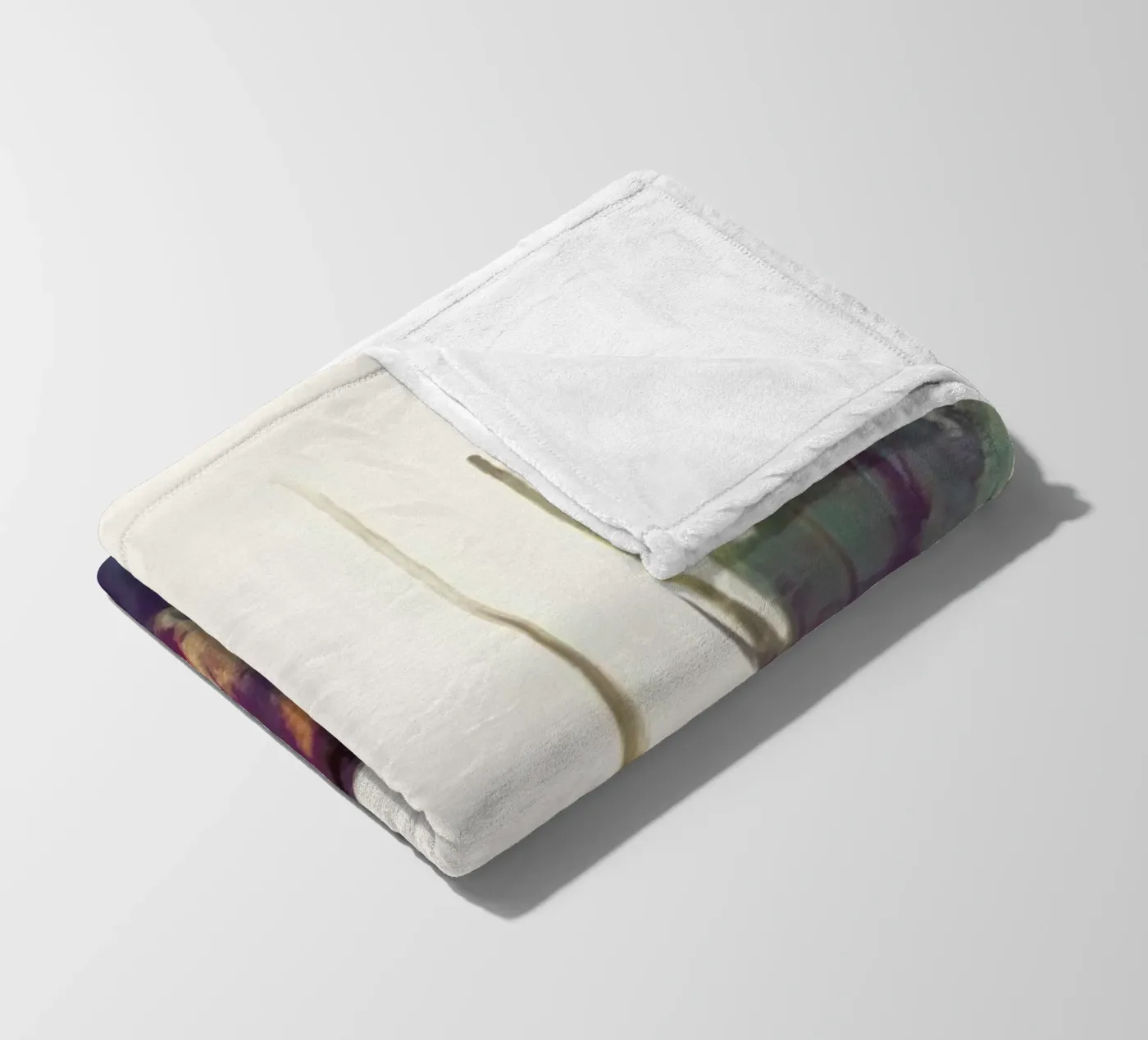 Moose fleece blanket by Amy Hamilton