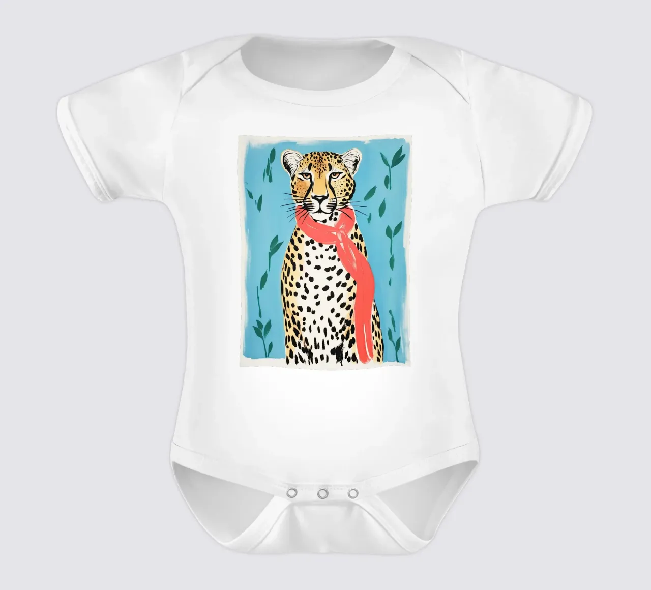Jungle Vogue body neonato maniche corte da DaarbyN