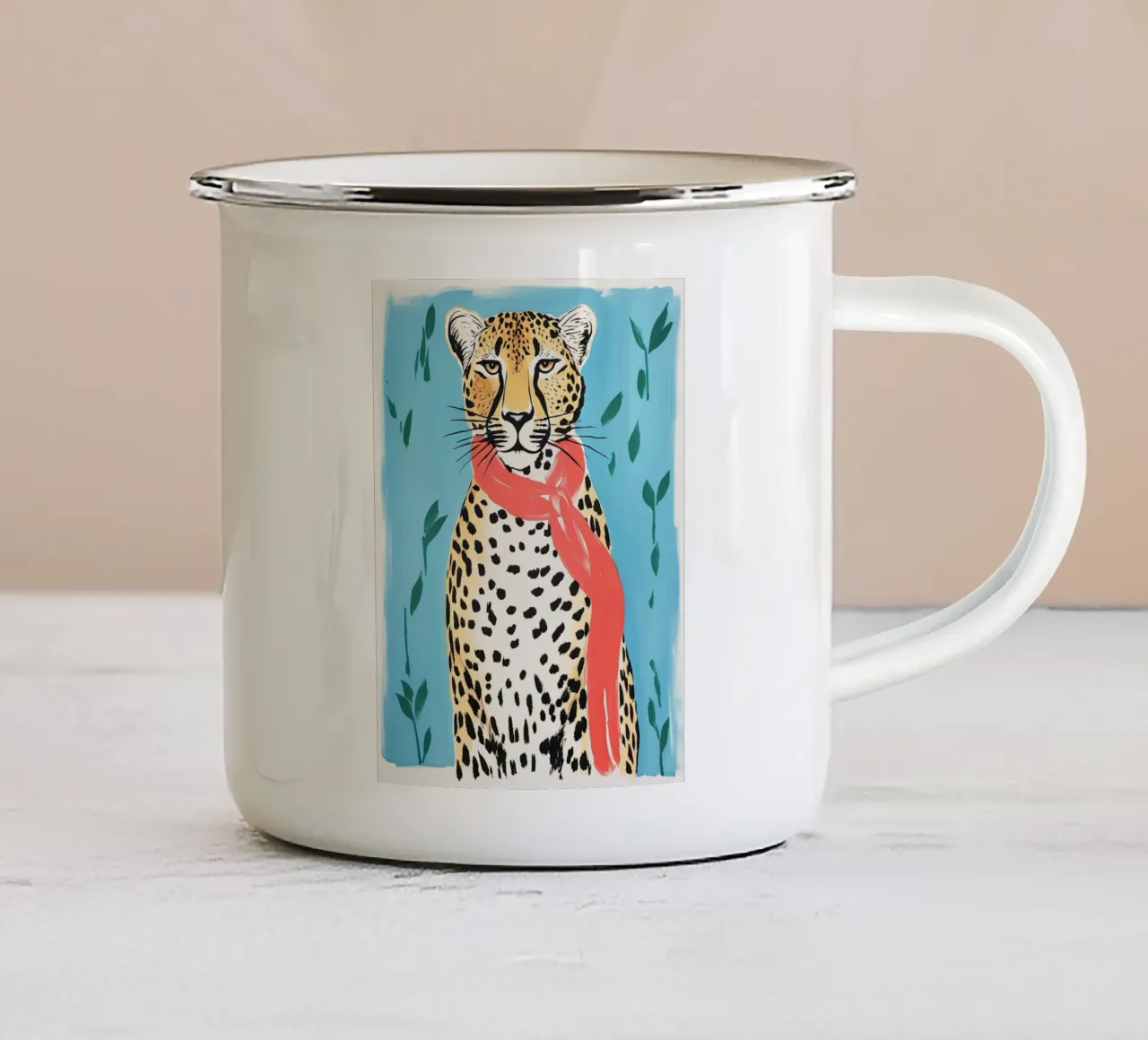 Jungle Vogue tazza in smalto da DaarbyN