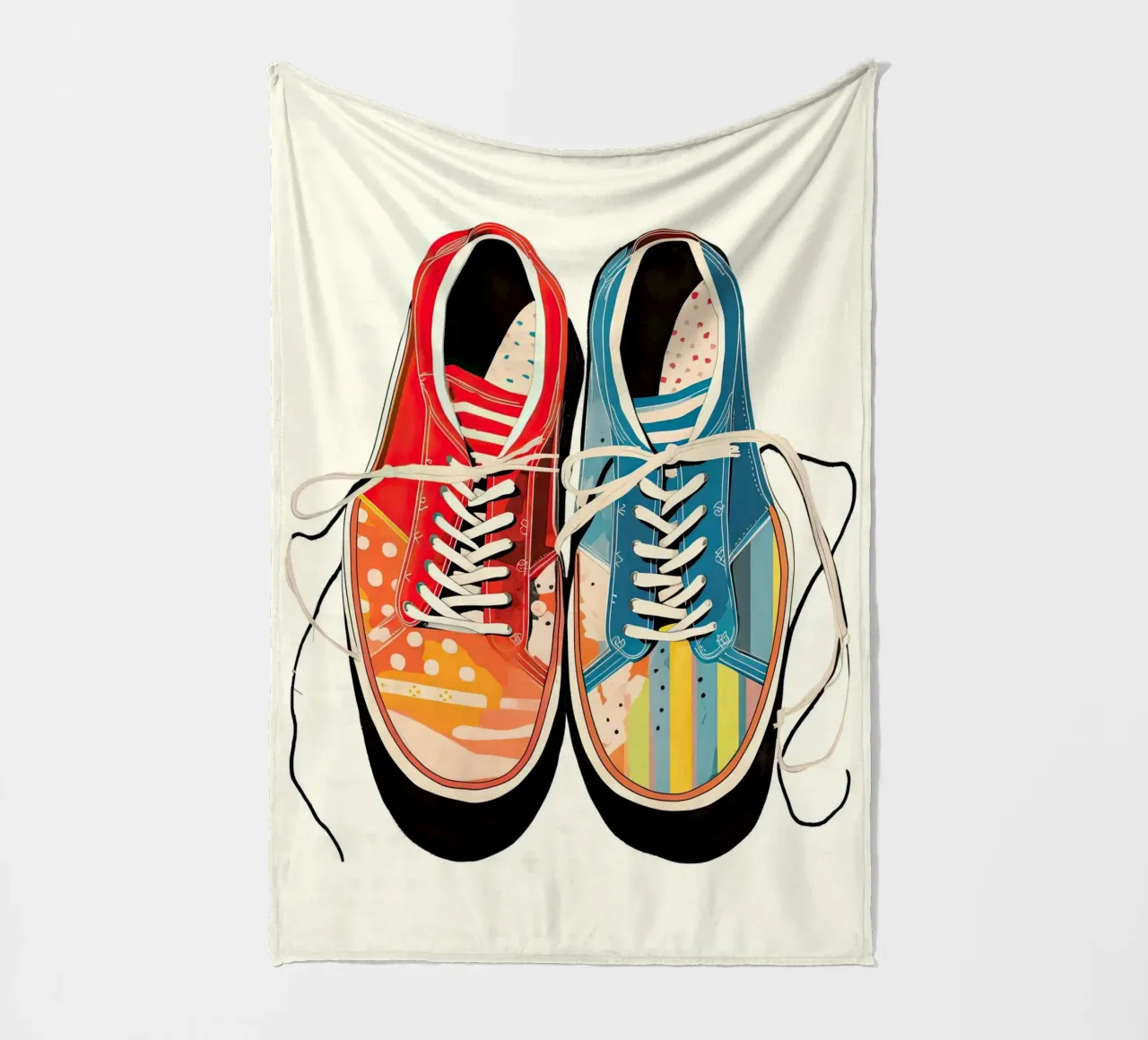 Un passo nei colori coperta in pile da DaarbyN