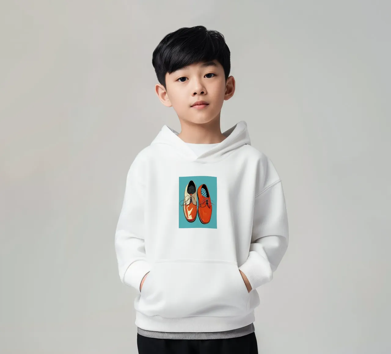 Perfettamente imperfetto felpa bambino con cappuccio da DaarbyN