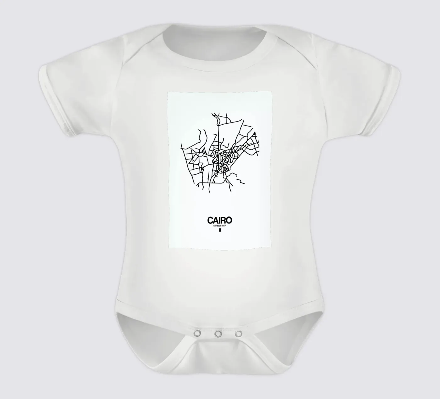 Cairo body neonato maniche corte da Naxart