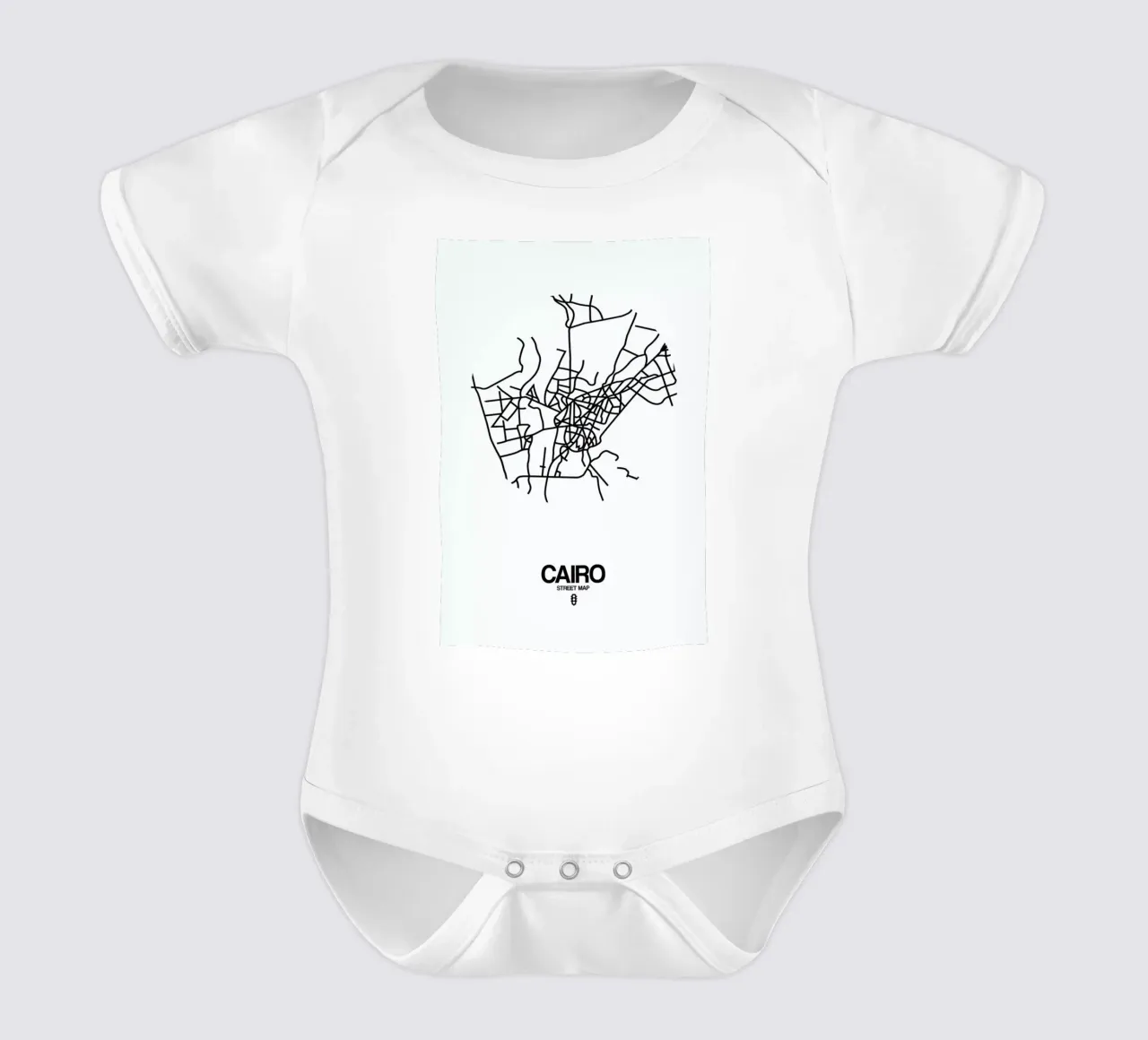 Cairo body neonato maniche corte da Naxart