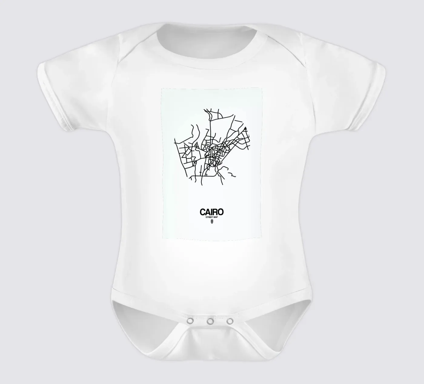 Cairo body neonato maniche corte da Naxart