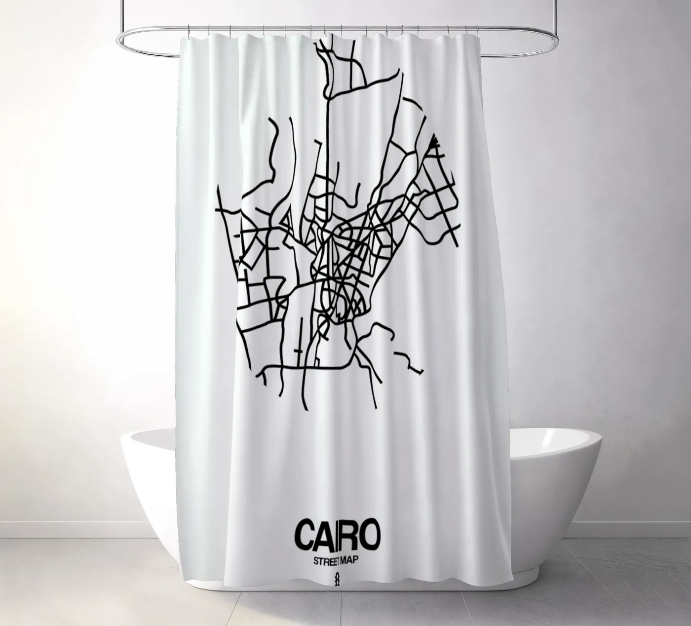 Cairo Duschvorhang von Naxart