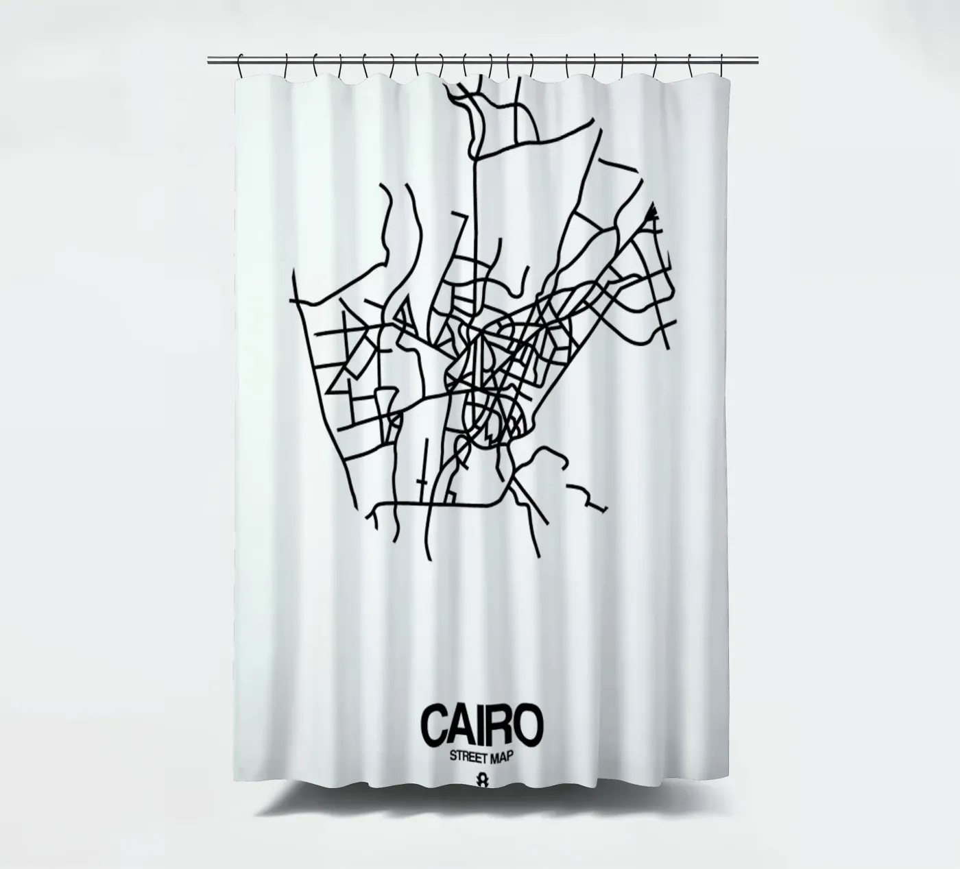 Cairo Duschvorhang von Naxart