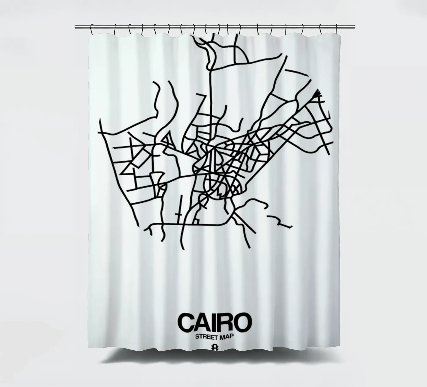 Cairo Duschvorhang von Naxart
