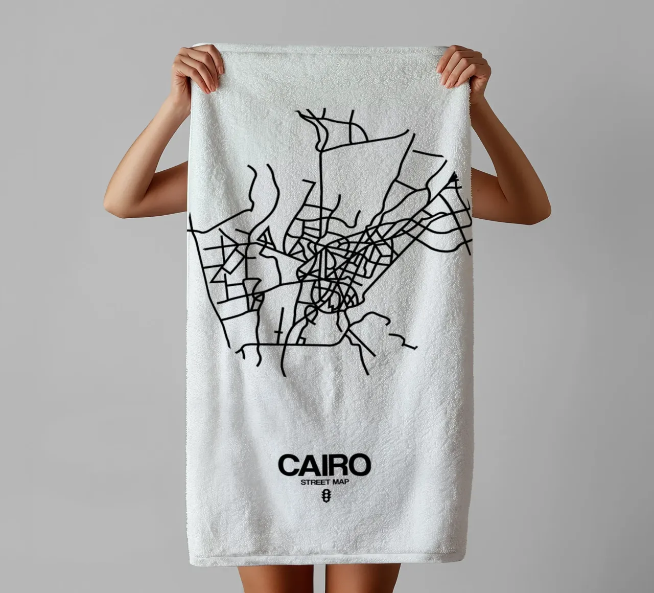 Cairo badhanddoek van Naxart
