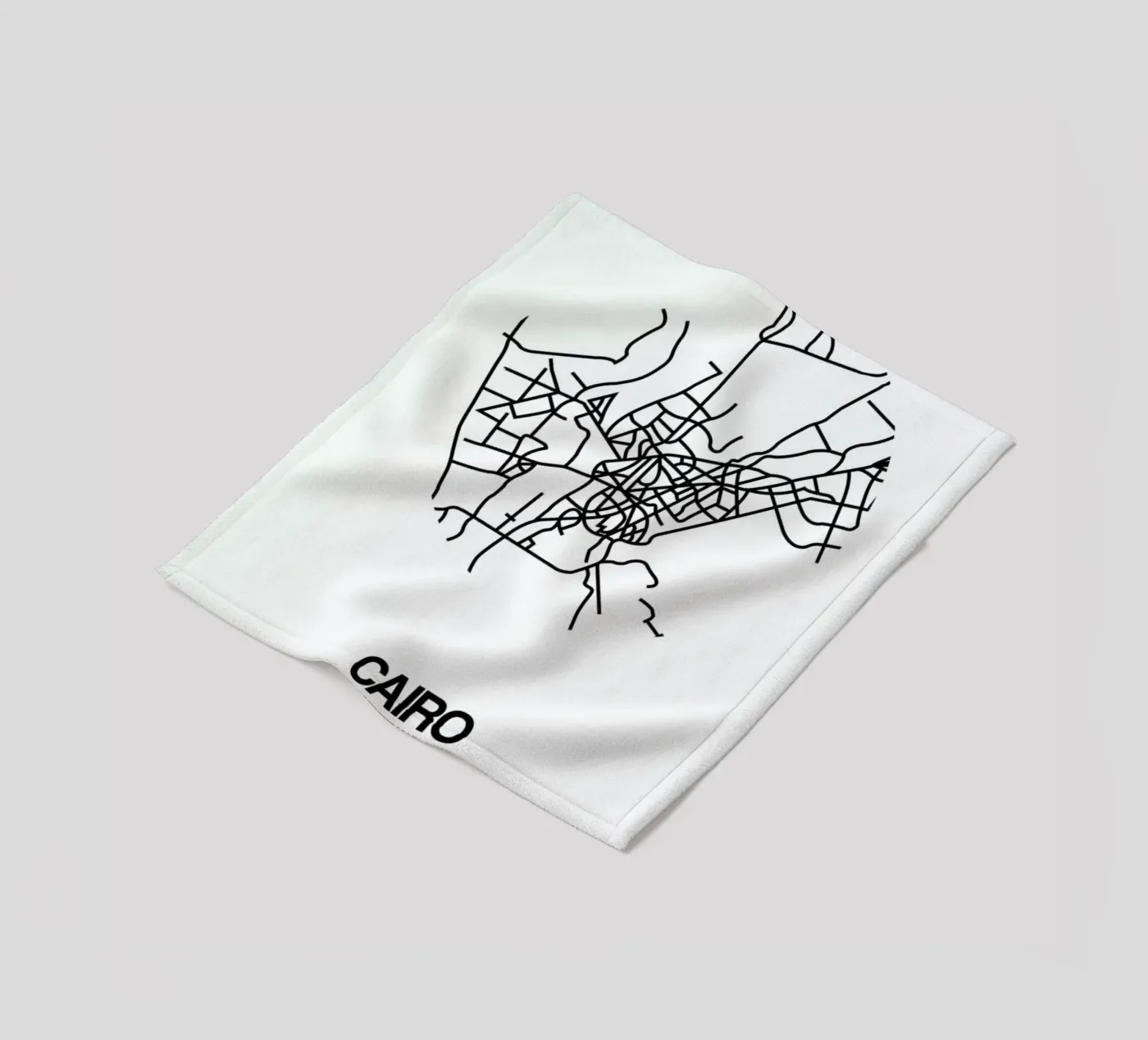 Cairo plaid polaire de Naxart