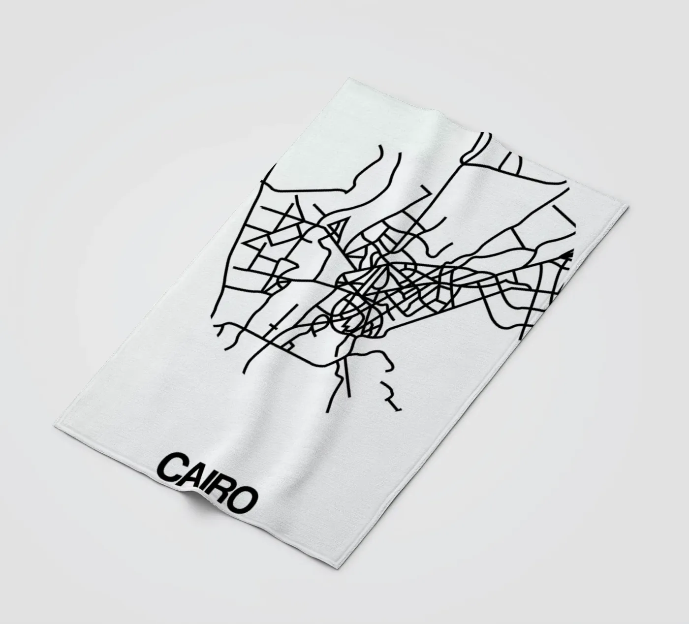 Cairo plaid polaire de Naxart