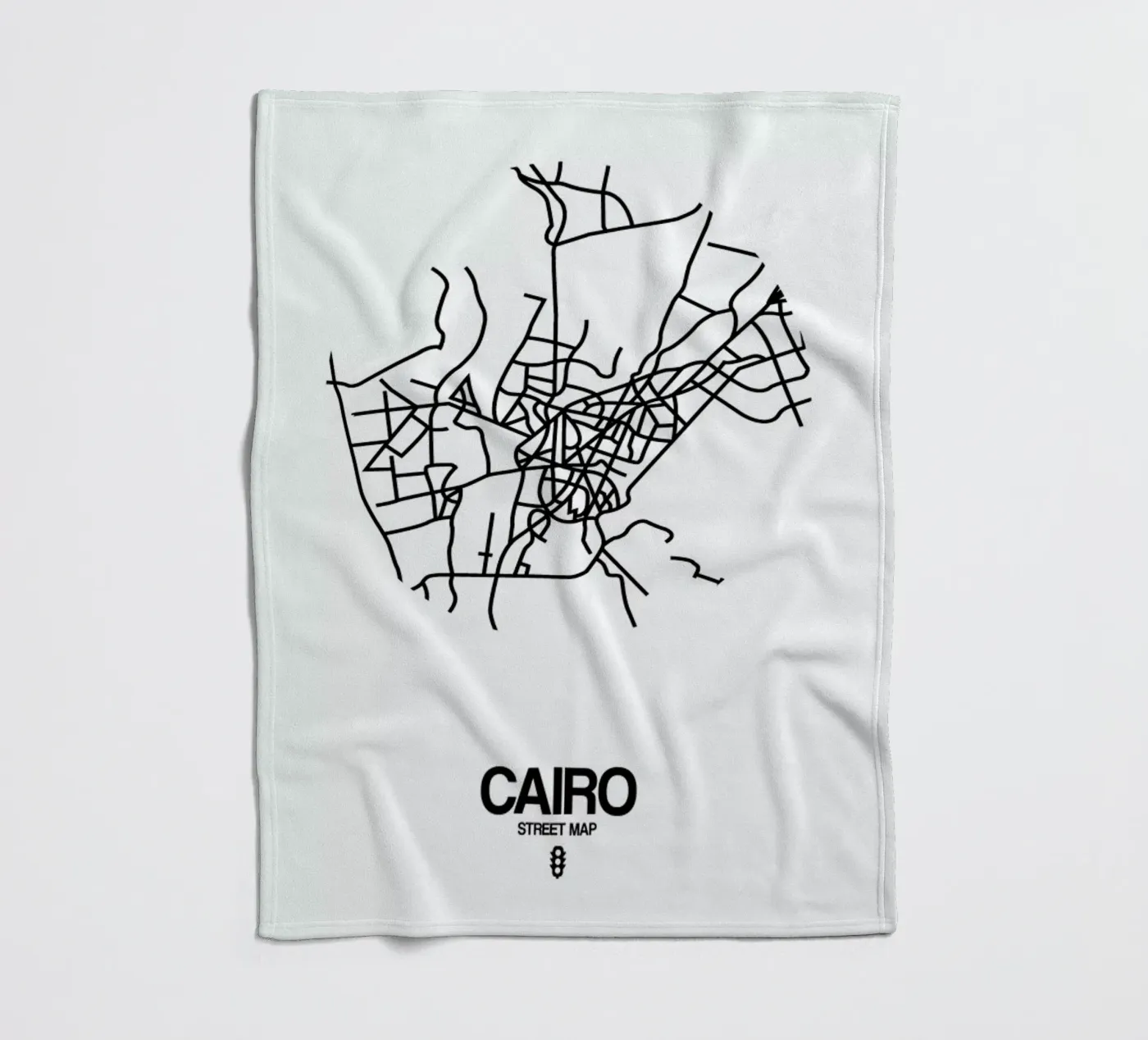 Cairo plaid polaire de Naxart