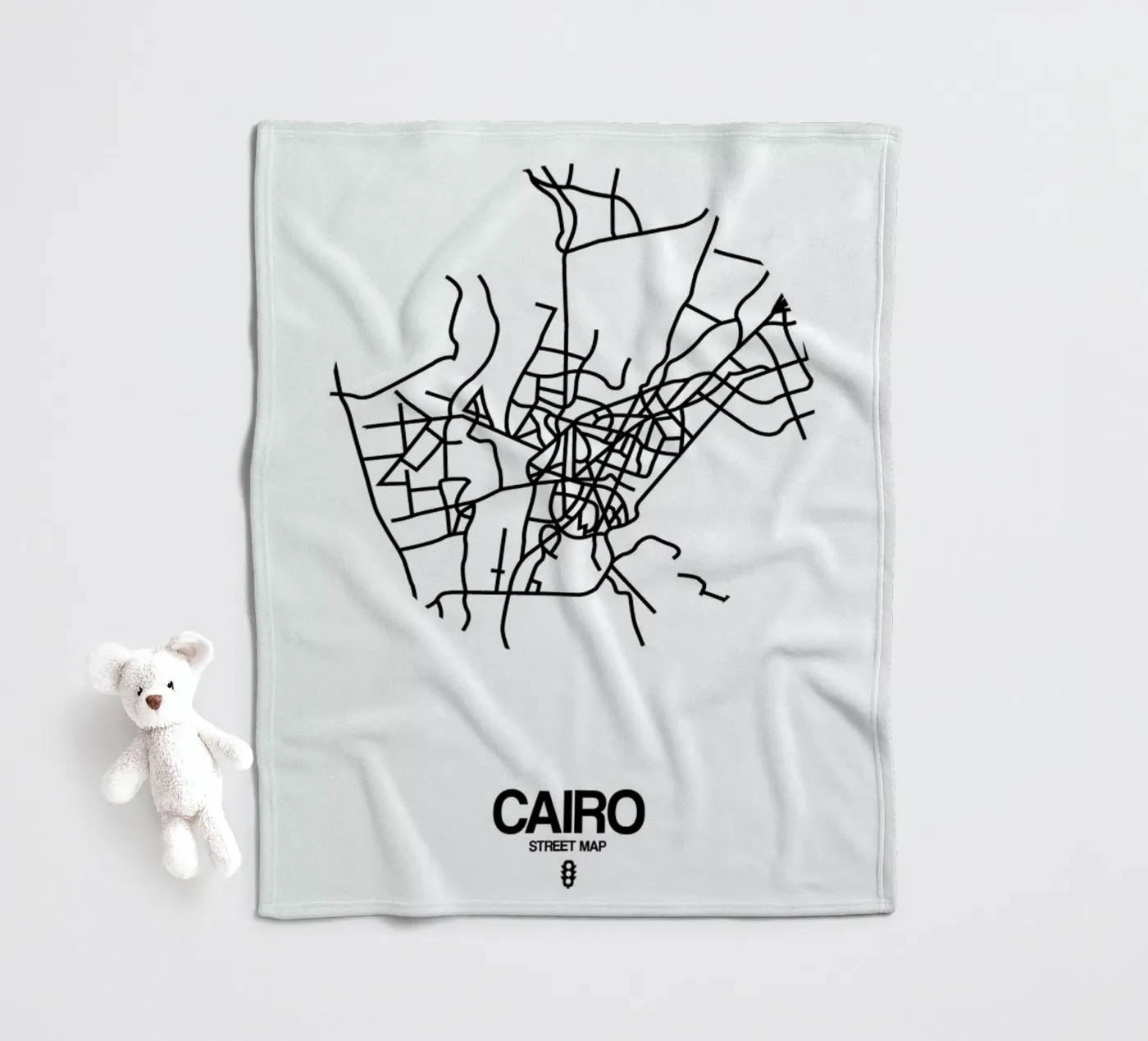 Cairo coperta in pile da Naxart