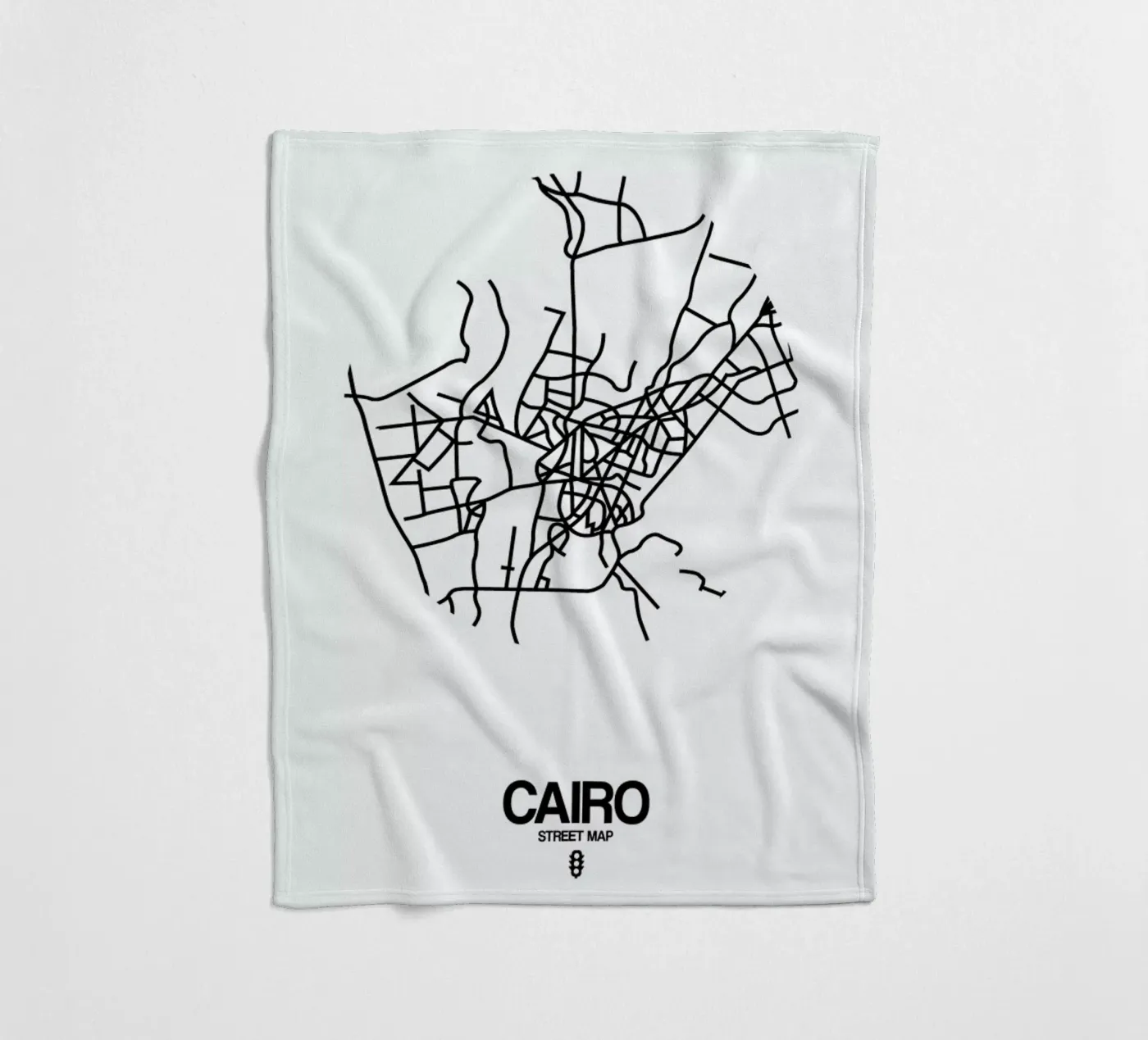 Cairo coperta in pile da Naxart
