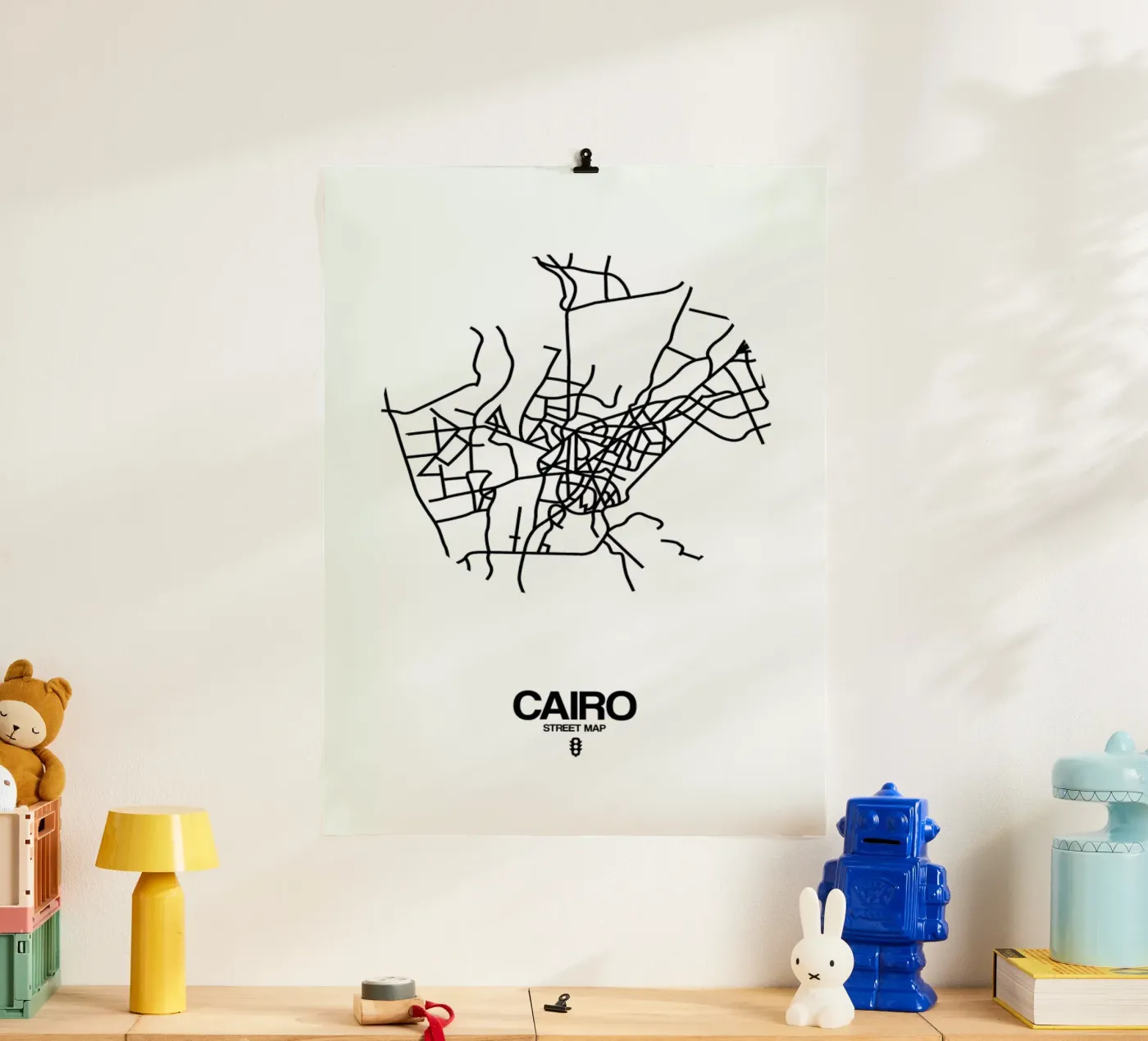 Cairo poster van Naxart