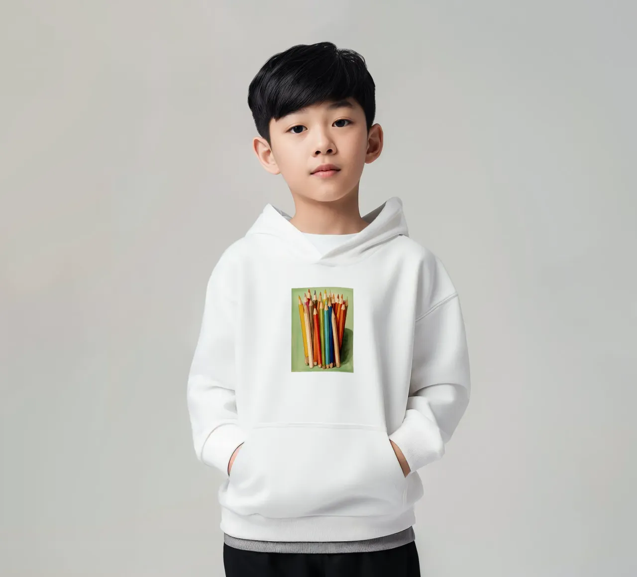 Creative Palette kids hoodie by DaarbyN