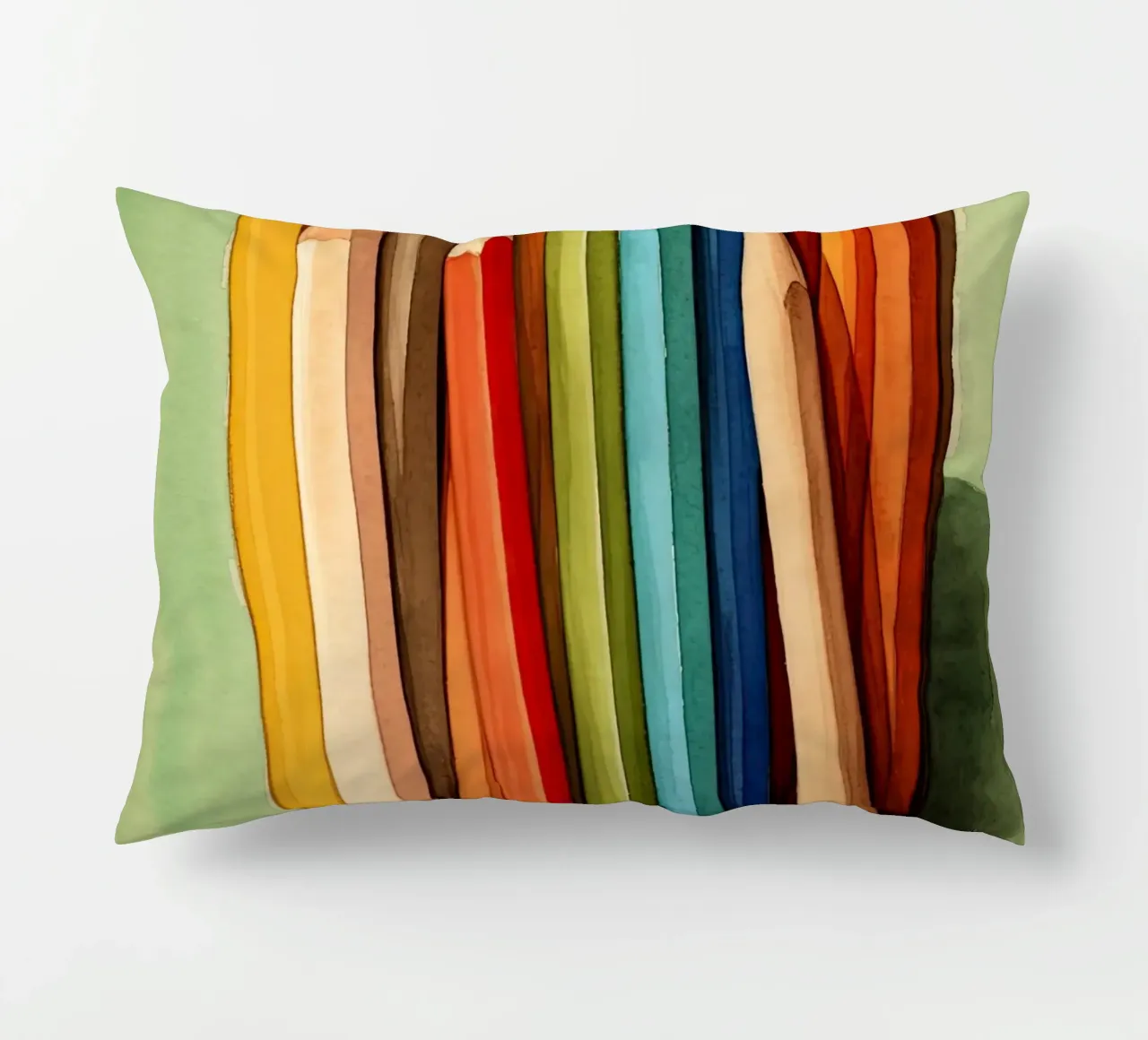 Creative Palette decorative cushion by DaarbyN