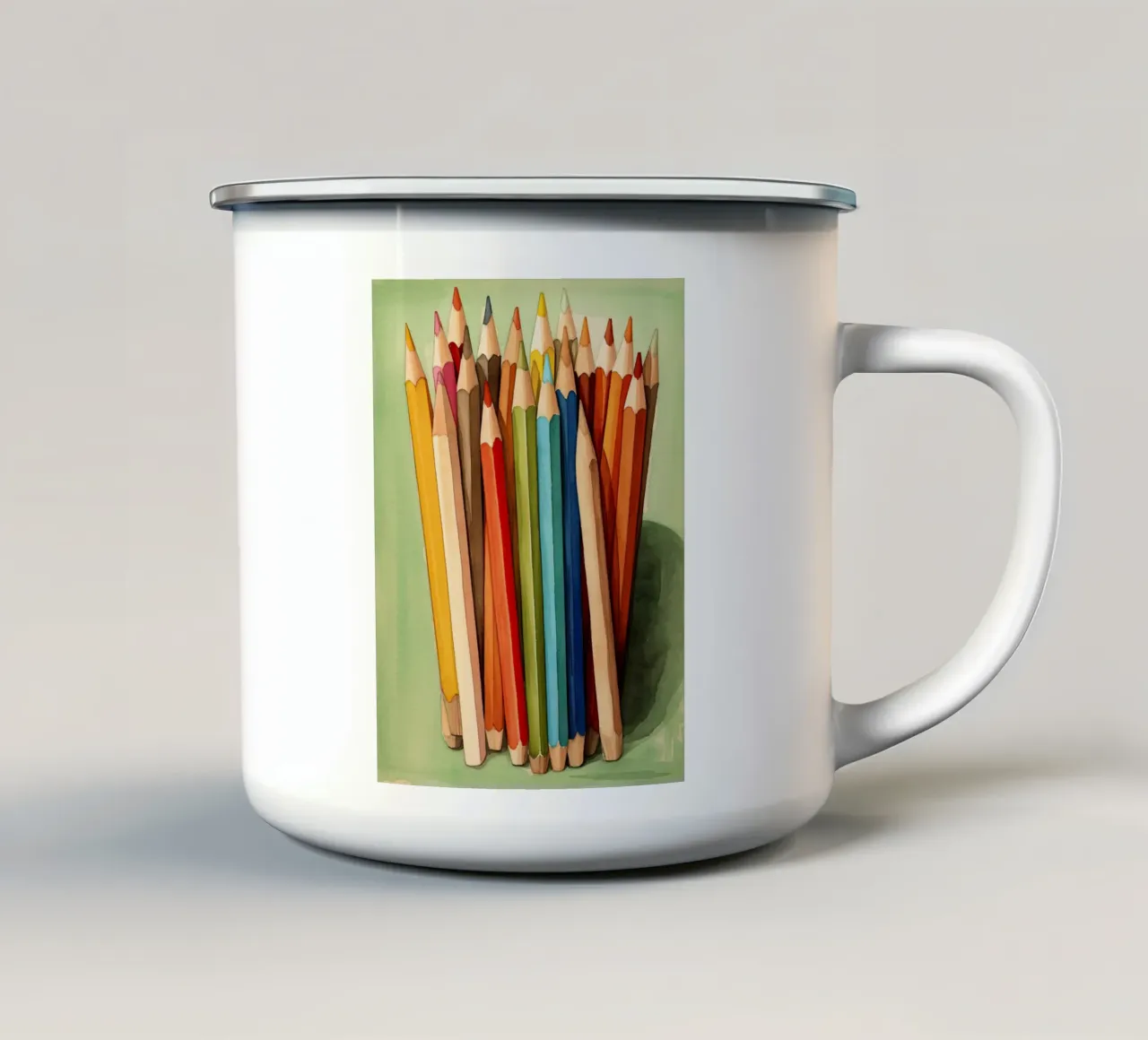 Tavolozza creativa tazza in smalto da DaarbyN