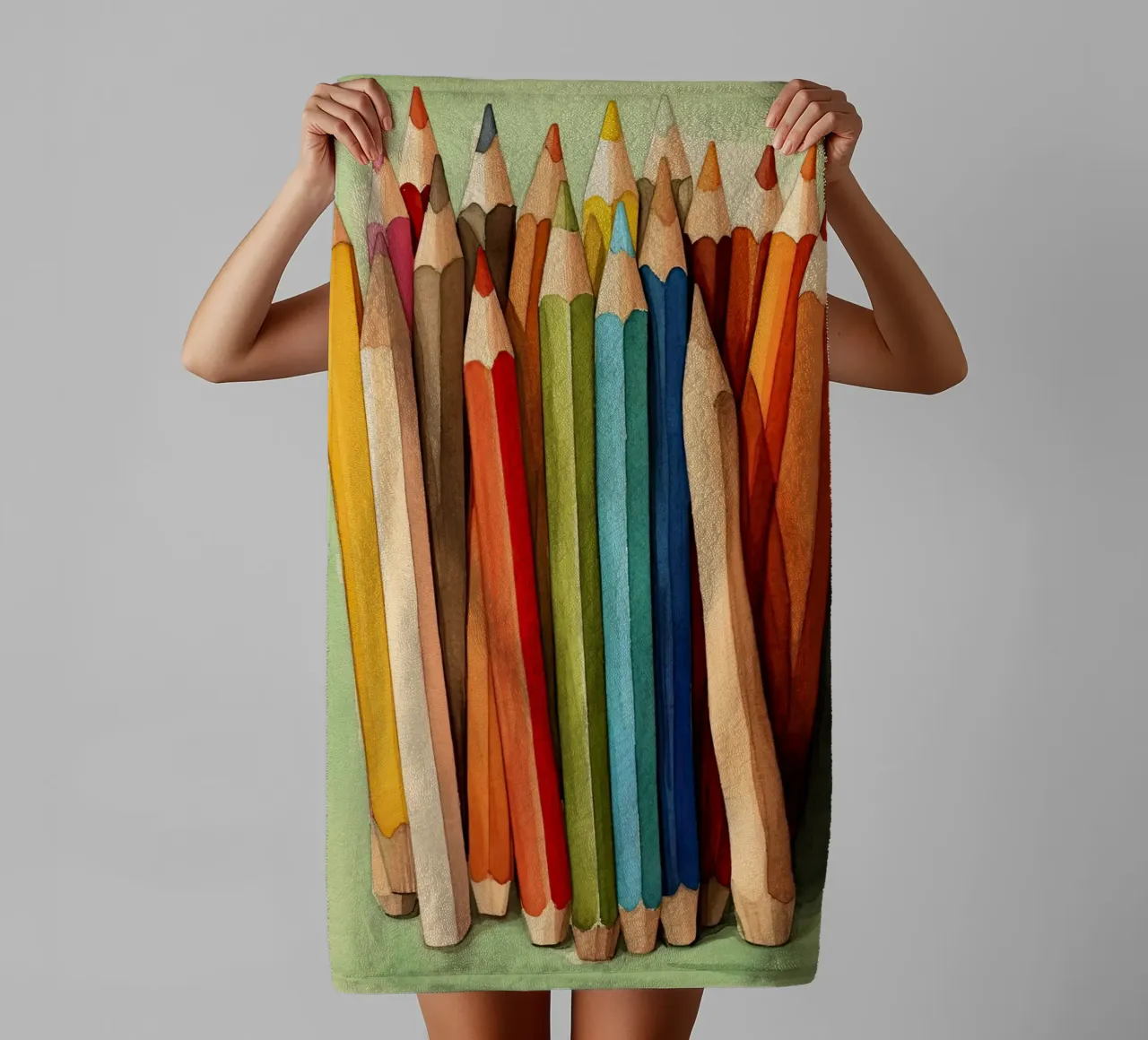Creative Palette towel by DaarbyN