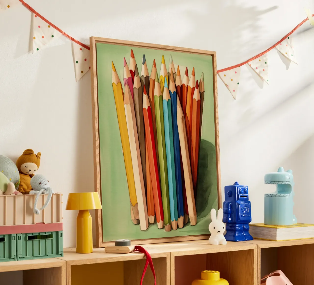 Creatief palet acryl van DaarbyN