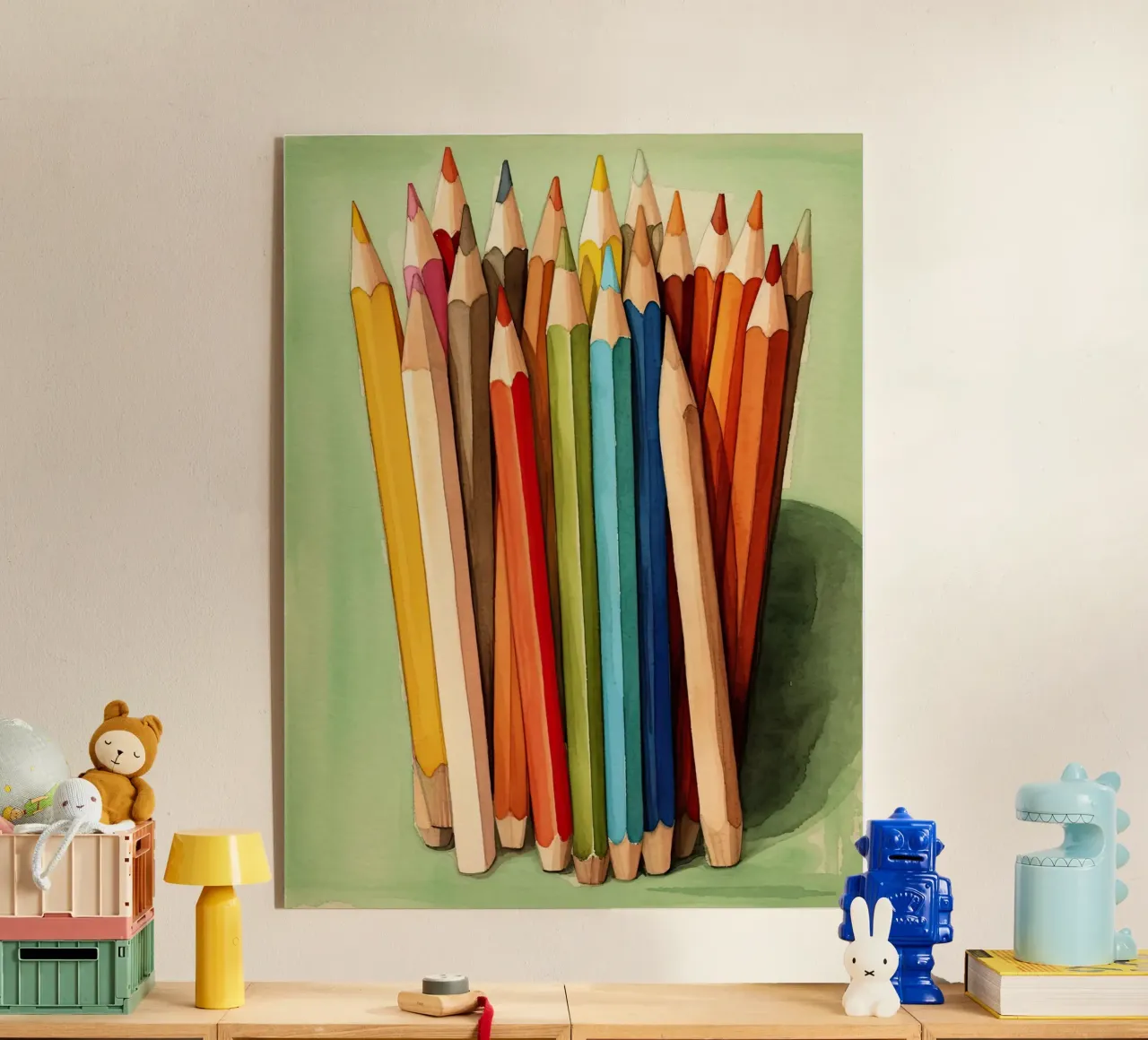 Creatief palet acryl van DaarbyN