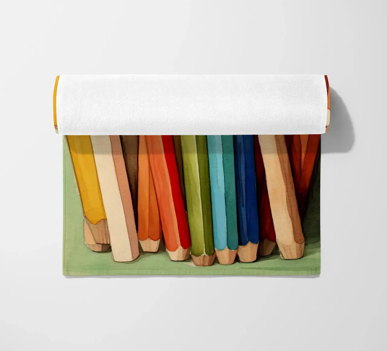 Creative Palette beach towel by DaarbyN