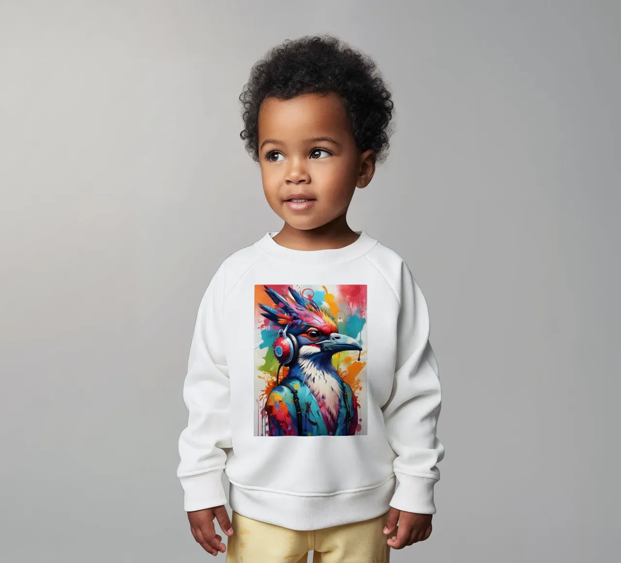 Picchio in cuffia felpa neonato da MakArena