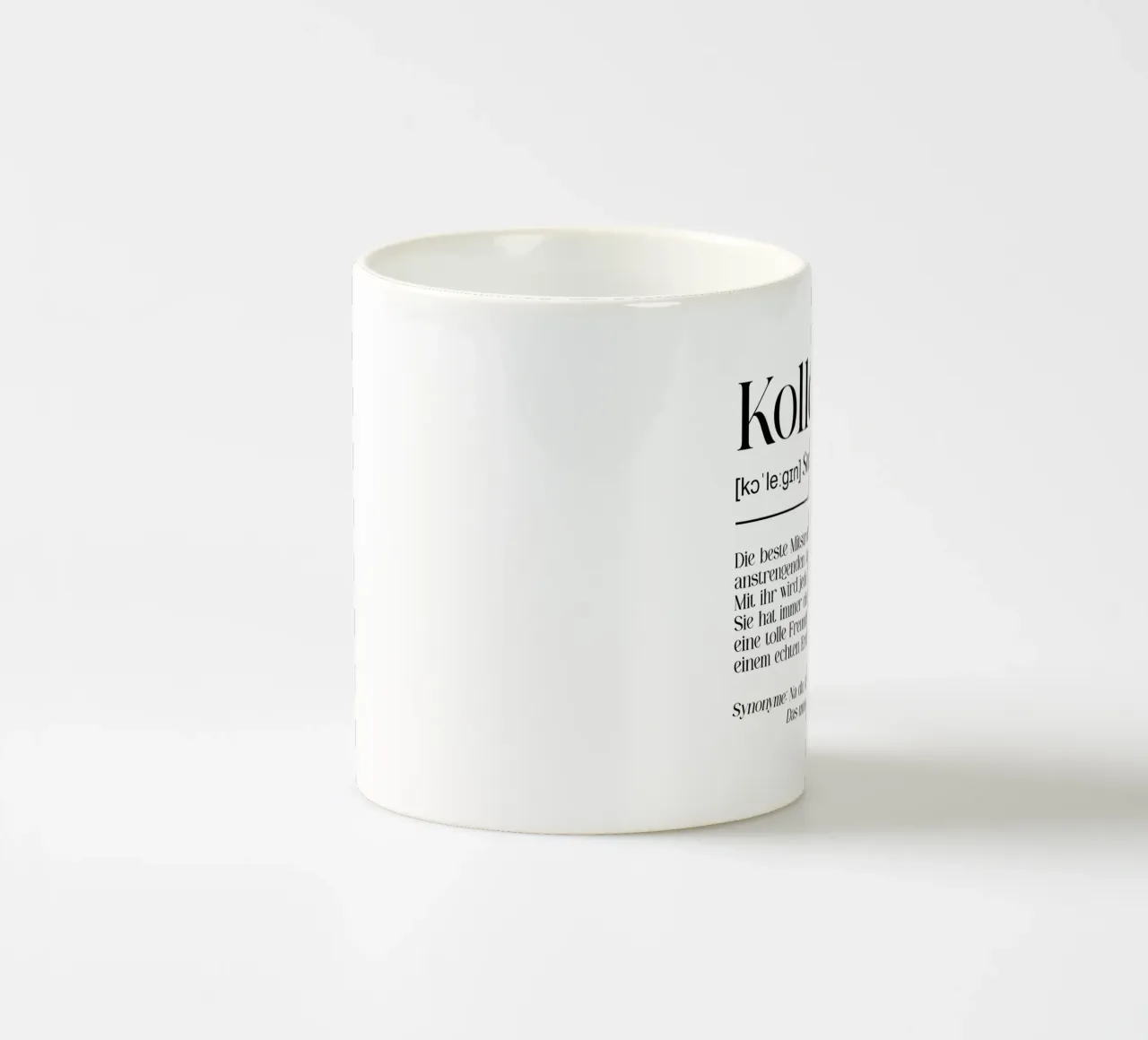 Kollegin Definition tazza in ceramica da BAINAI QUOTES