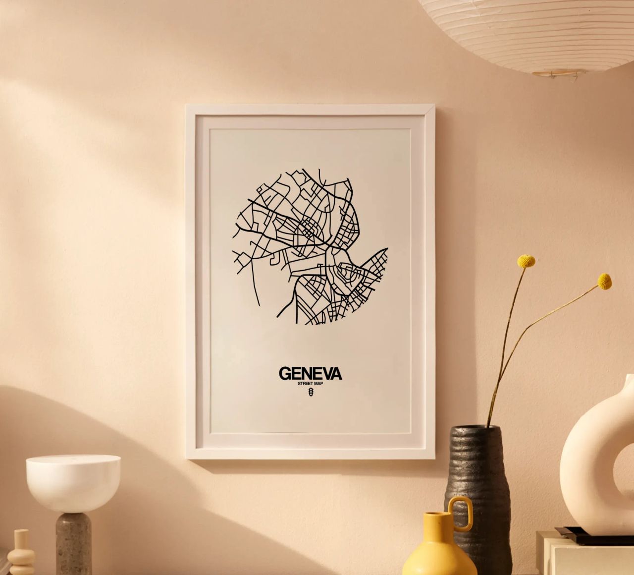 Geneva Poster von Naxart