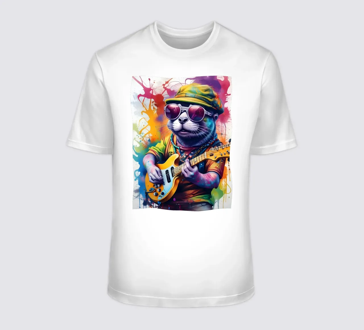 Sigillo suonare la chitarra t-shirt da MakArena