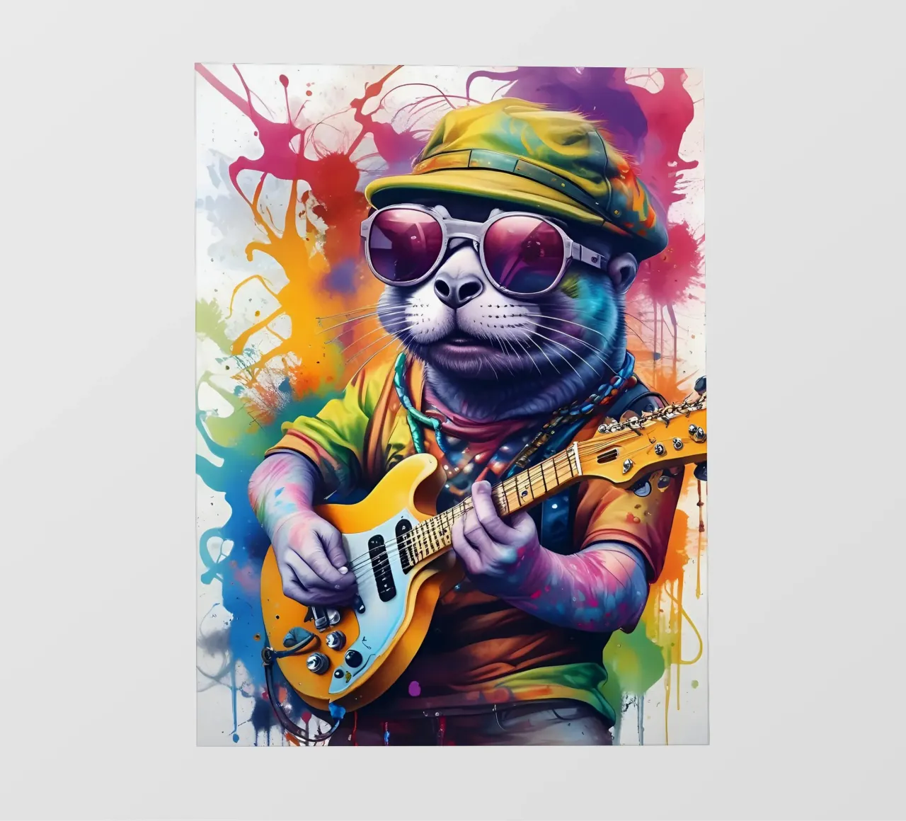 Sigillo suonare la chitarra telo in pvc da MakArena