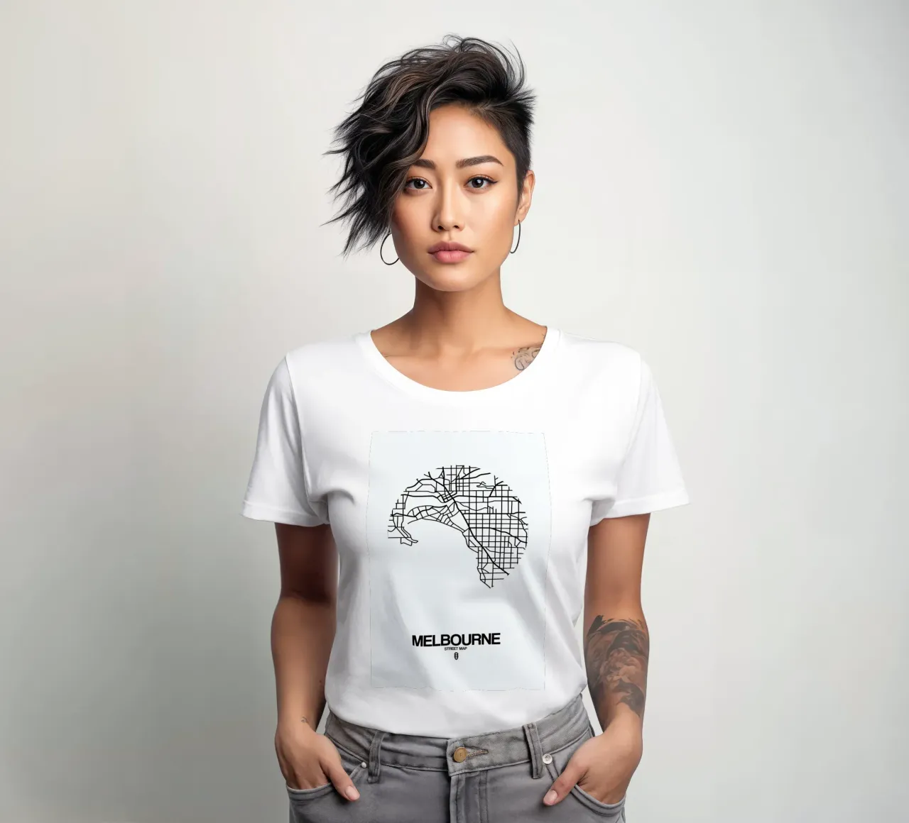 Melbourne Frauen T-Shirt von Naxart