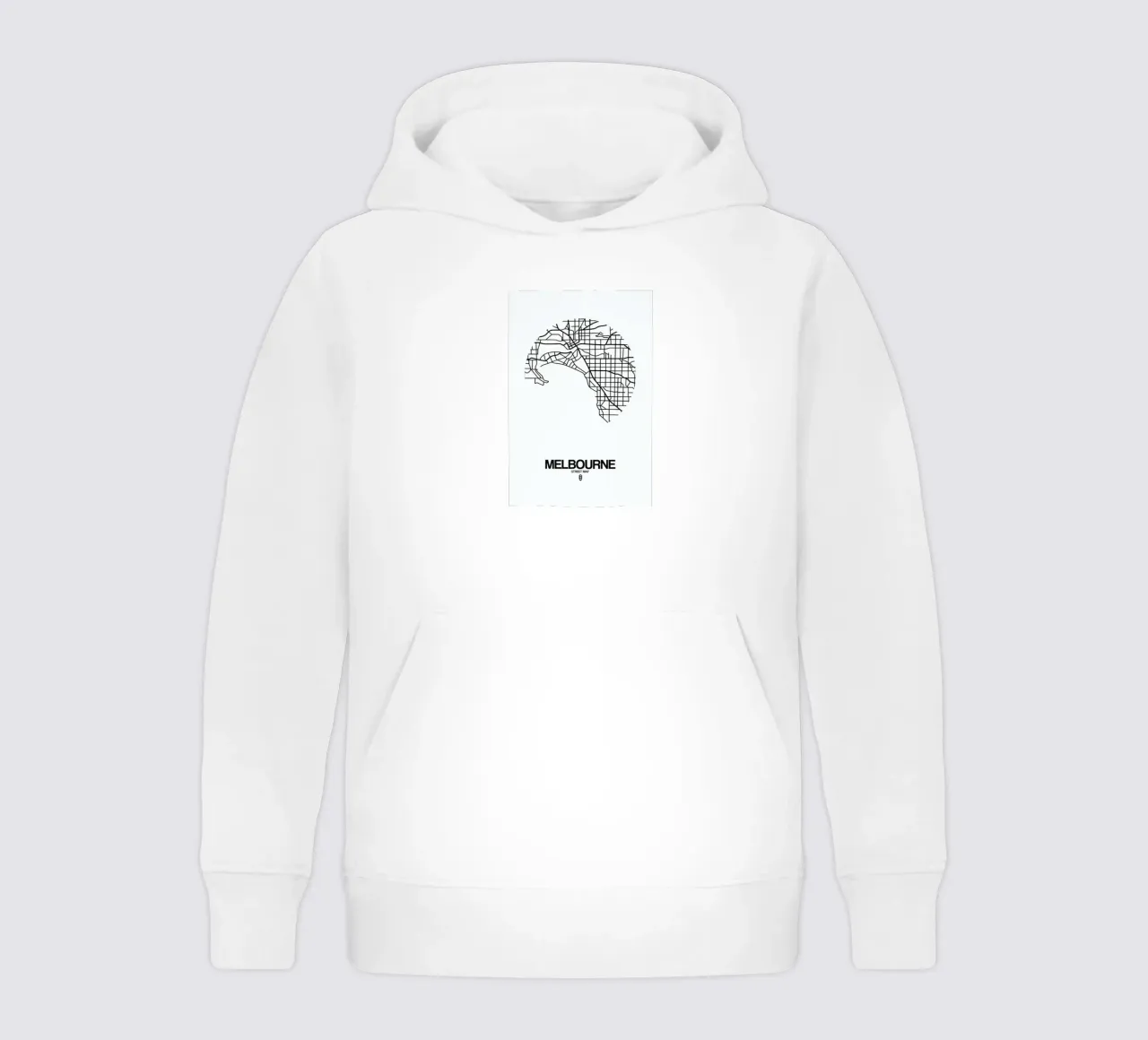 Melbourne kids hoodie by Naxart