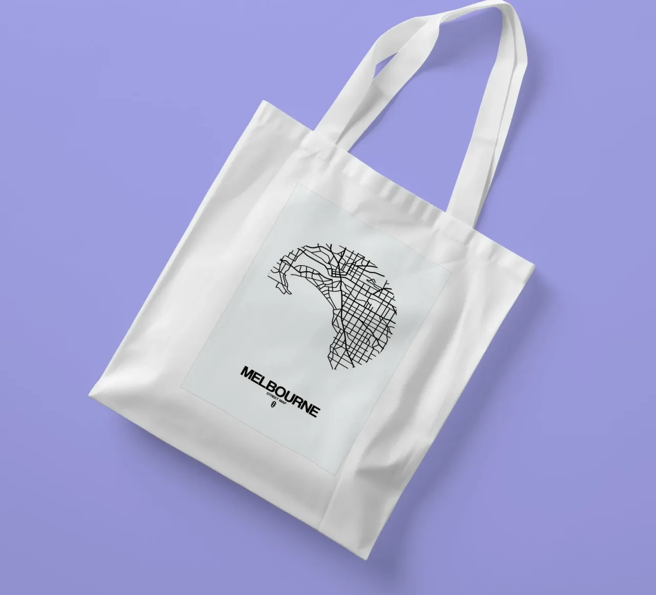 Melbourne tote bag by Naxart