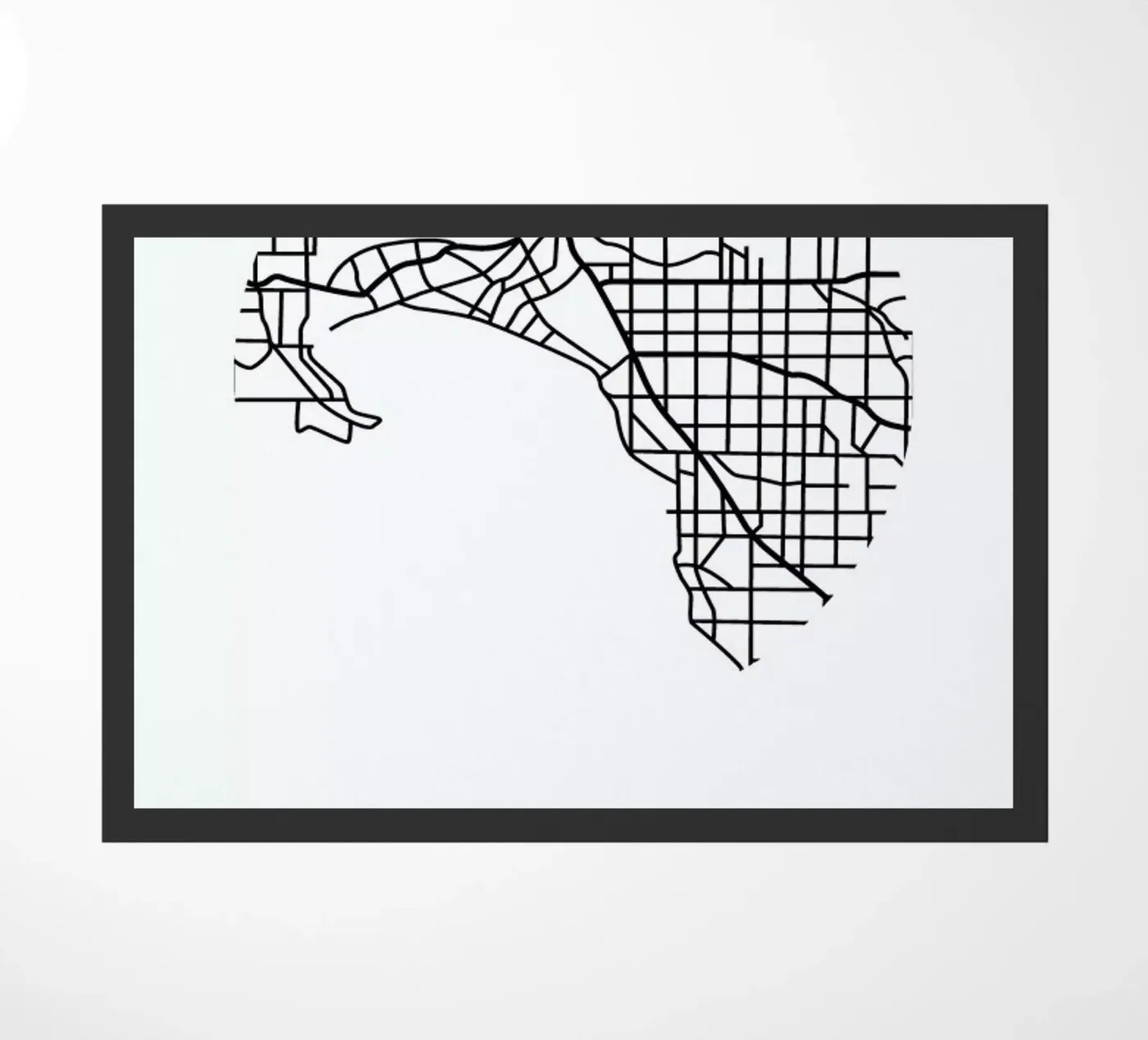 Melbourne Fußmatte von Naxart