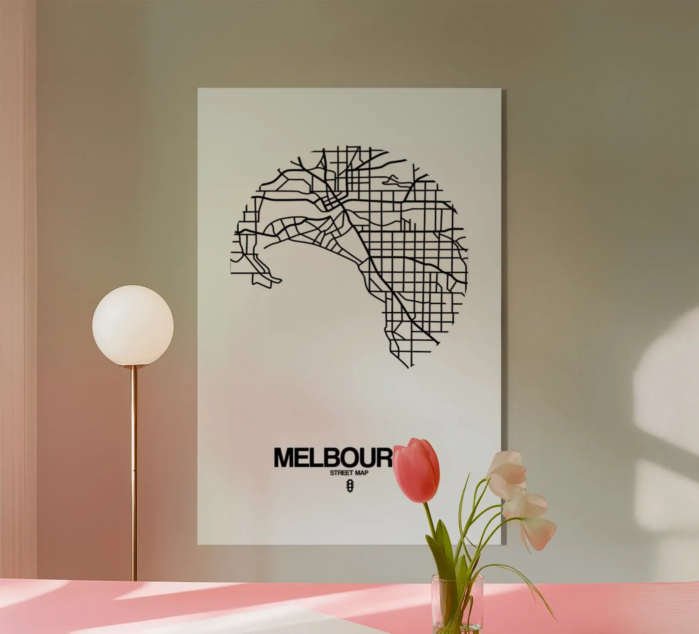 Melbourne plexiglas de Naxart