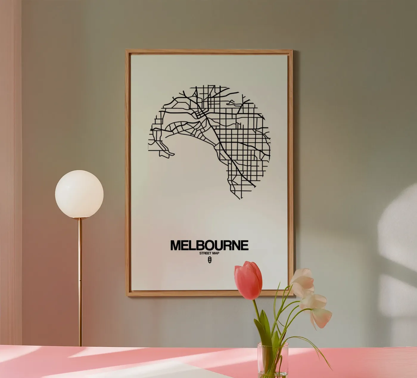 Melbourne forex-plaat van Naxart