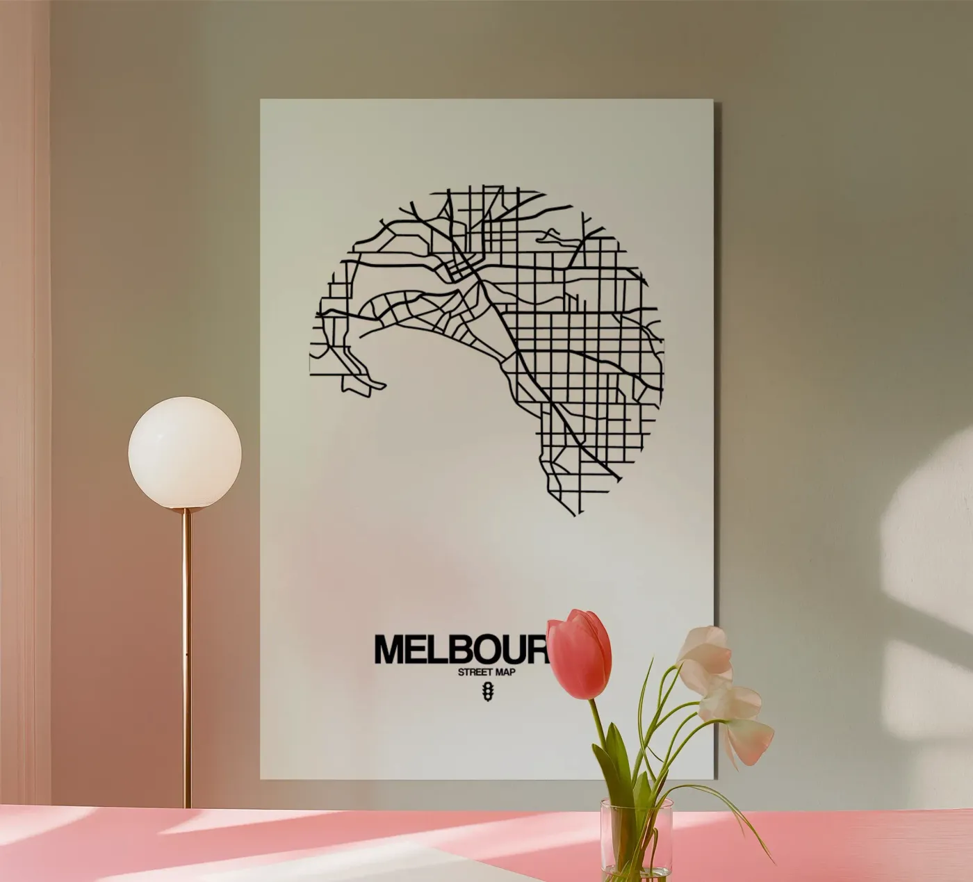 Melbourne forex-plaat van Naxart