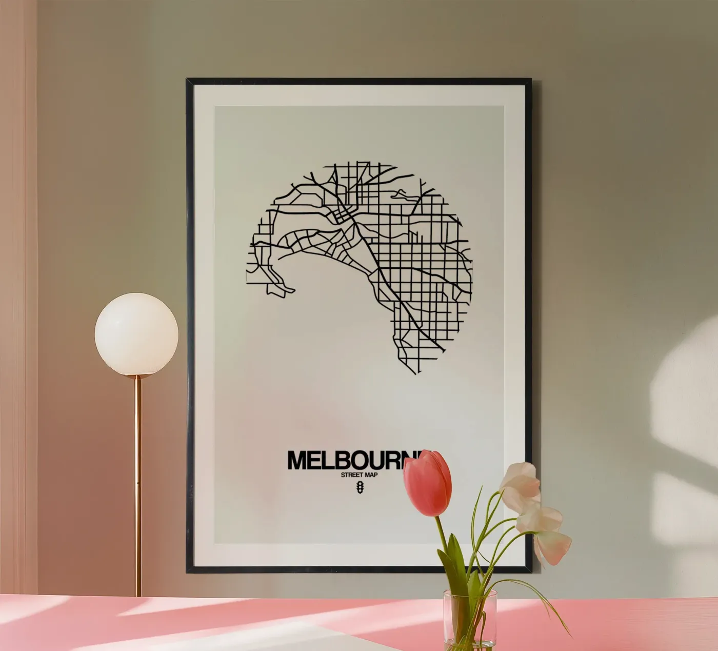 Melbourne poster da Naxart