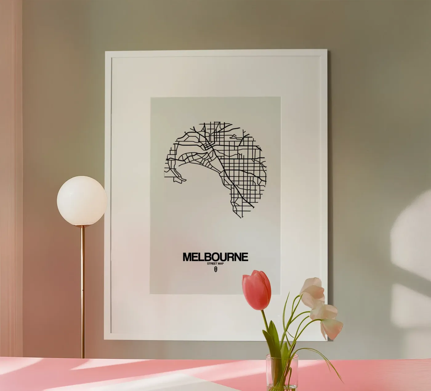 Melbourne poster da Naxart