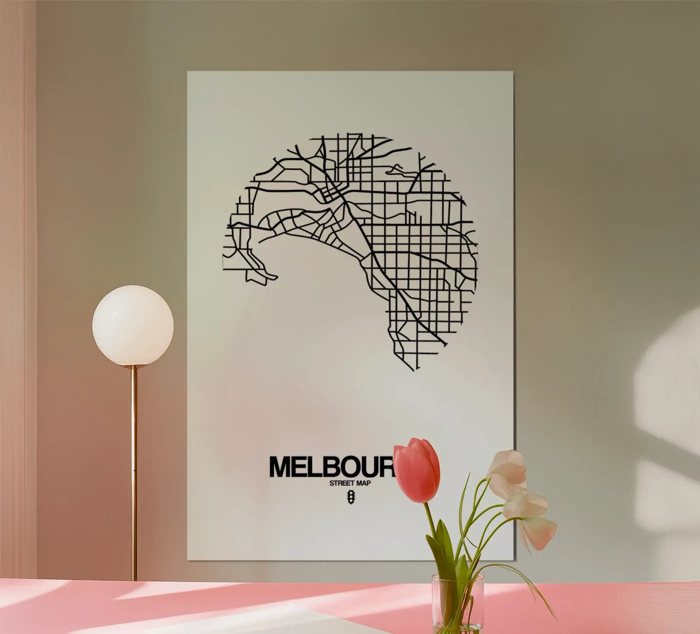 Melbourne poster da Naxart
