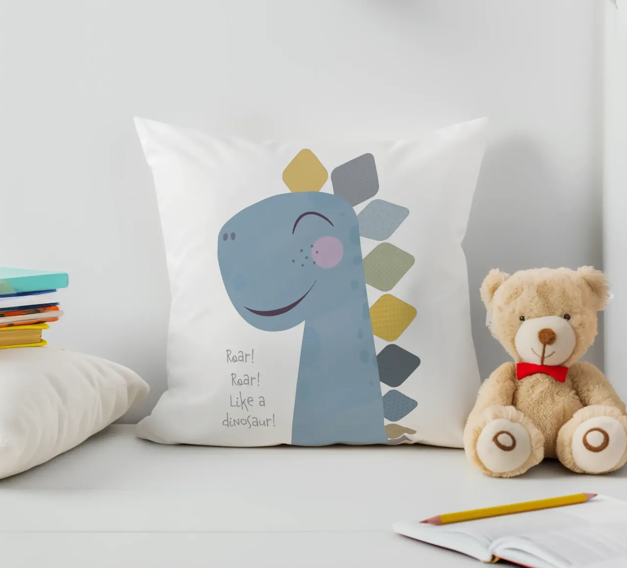 Ruggisci come un dinosauro cuscino da JaySan Studio